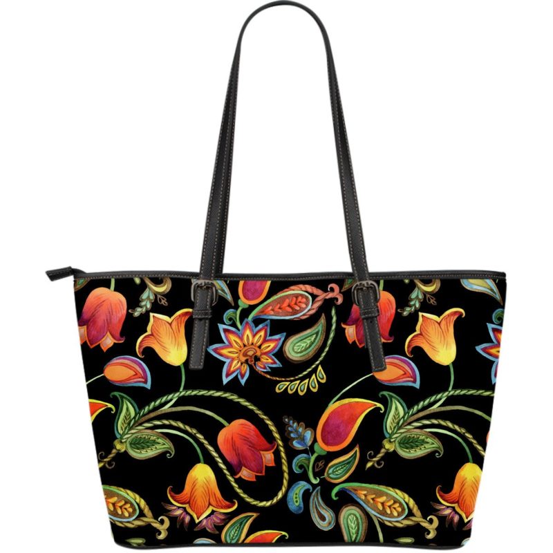The Netherlands Leather Tote - Tulips Bag A3 - Art Hoodie
