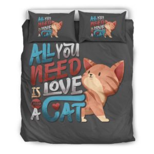 Need A Cat Bedding Set Th72