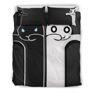 Couple Cats In Love Bedding Set Th72