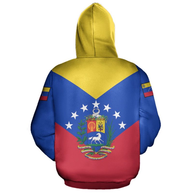 Republica De Venezuela Rising Pullover Hoodie A0