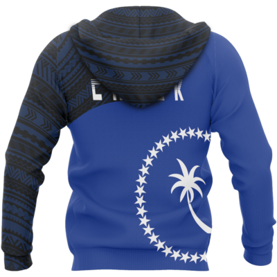 Chuuk Flag Curve Concept Pullover Hoodie A0