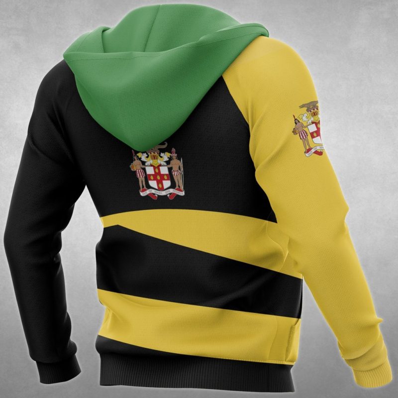 The Lion In Jamaica Hoodies - Bh