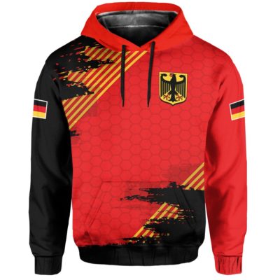Germany Sport Design Pullover Hoodie A0