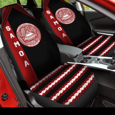 Seal of American Samoa Car Seat Covers K4