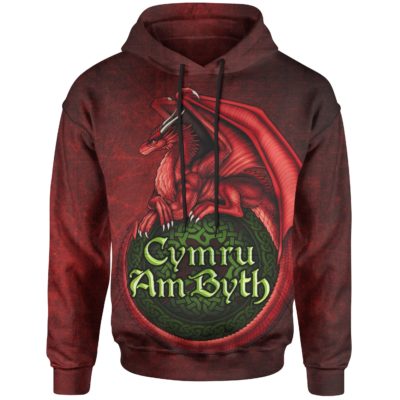 Wales Hoodie - Cymru Am Byth - BN15