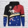 1stTheWorld Australia Hoodie - Love Australia - Aush5 - Bn15