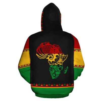 African Hoodie - Africa Reggae - BN39