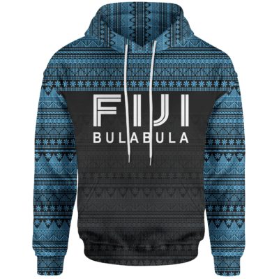 Fiji Hoodie - Fiji Bulabula Tapa Patterns - Unisex - BN02