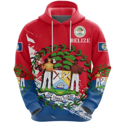 Belize Special Hoodie - Red A7