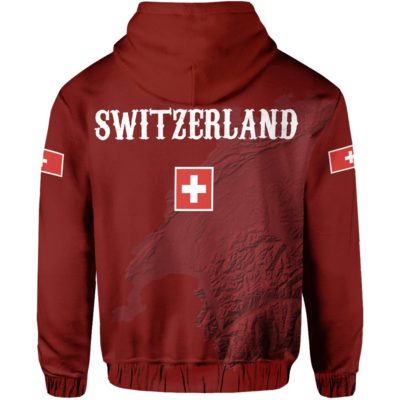 Switzerland 2019 Pullover Hoodie A0