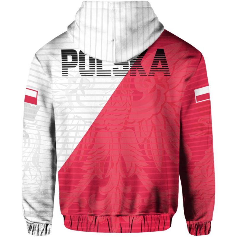 Poland 2019 Pullover Hoodie A0
