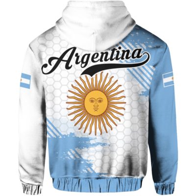 Argentina Sport Design Pullover Hoodie A0