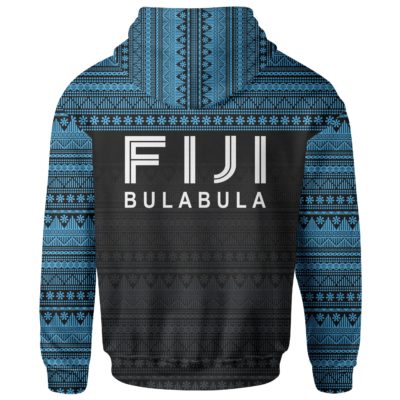 Fiji Hoodie - Fiji Bulabula Tapa Patterns - Unisex - BN02
