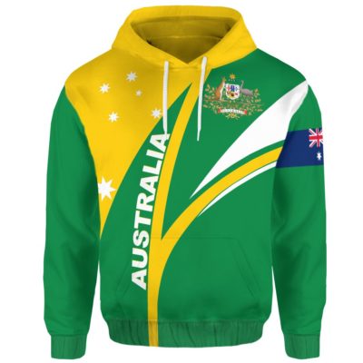 1stTheWorld Australia Sky Green Hoodie K7