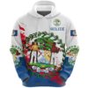 Belize Special Hoodie - White A7