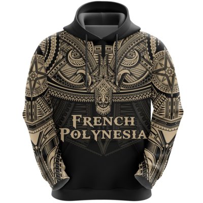Best French Polynesia - Polynesian Tattoo Hoodie A7