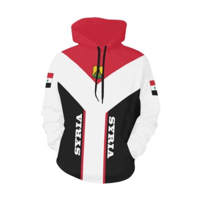 Syria Rising Pullover Hoodie A12