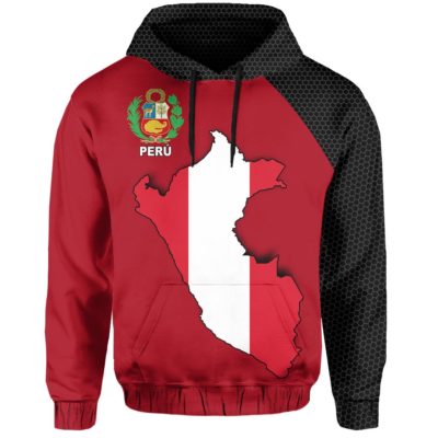 Peru Map Hoodie A5