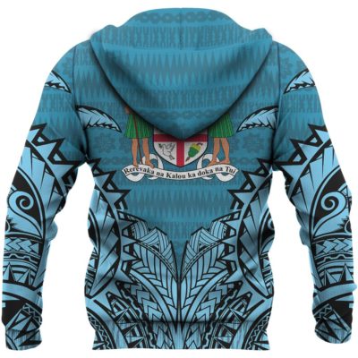 Fiji Premium Hoodie - Flag Color A7