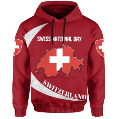 Switzerland - Swiss National Day Hoodie A5