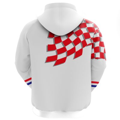 Croatia Hoodie - Coat of Arm Flag Home Classic White A7