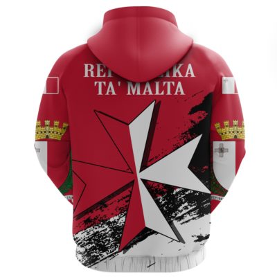 Malta - Maltese Cross Special Hoodie A7