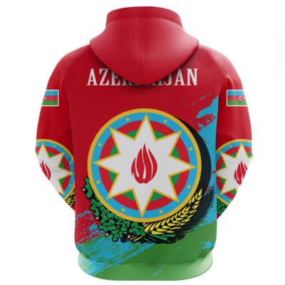 Azerbaijan Special Hoodie Red A7