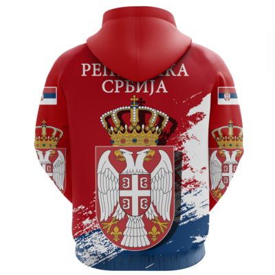 Serbia Special Hoodie - Red Version A7