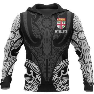 Fiji Active Hoodie - Black A7