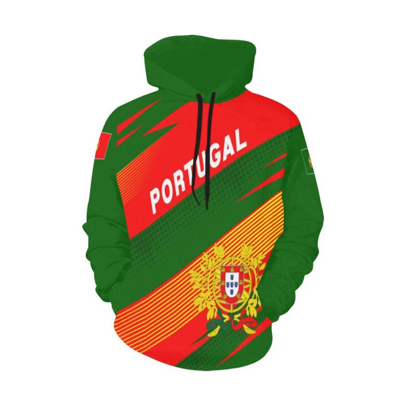 Portugal Flag Hoodie - Pride Style J4