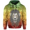 Jamaica Lion Reggae Hoodie A5