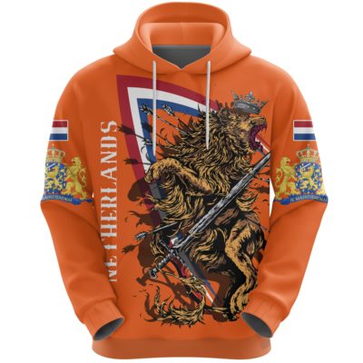 The Netherlands Lion Hoodie A7