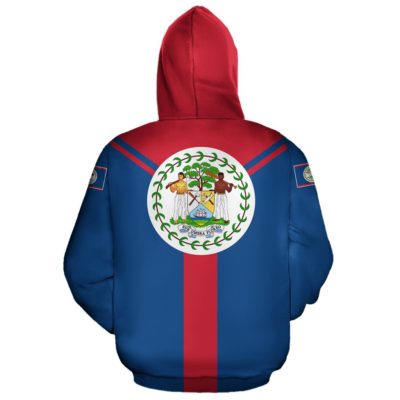 Belize Rising Pullover Hoodie A5