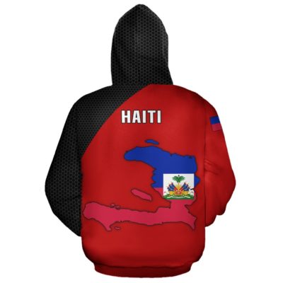 Haiti Map Hoodie A5