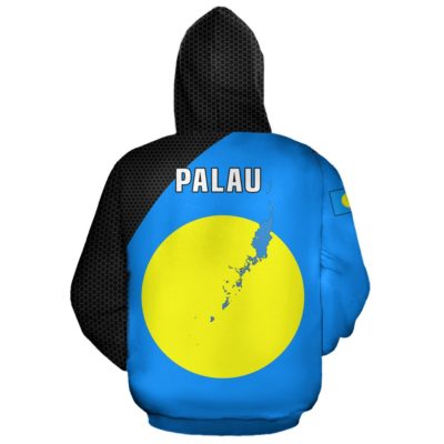 Palau Map Hoodie A5