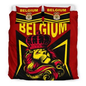 Belgium Lion Duvet Cover Bn10