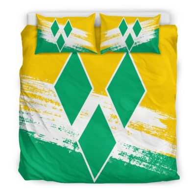 Saint Vincent and the Grenadines 1 Premium Bedding Set A7