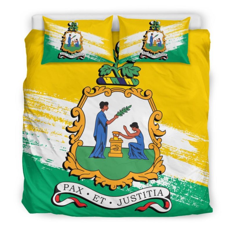 Saint Vincent and the Grenadines Premium Bedding Set A7