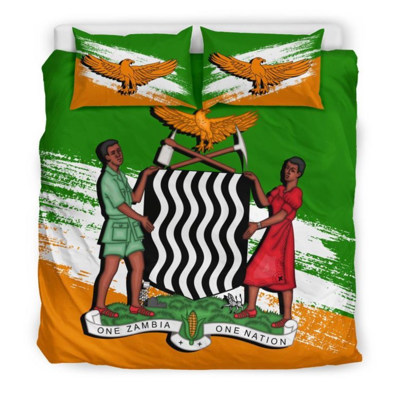 Zambia Premium Bedding Set A7