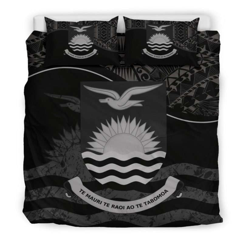 Kiribati Bedding Set Black A24
