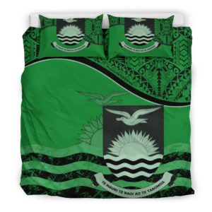 Kiribati Bedding Set Green A24