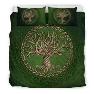 Celtic Bedding Set Tree of life Yggdrasil A7