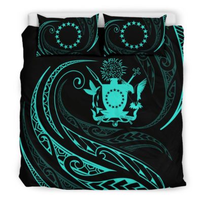 Cook Islands Bedding Set - Turquoise -  Frida Style J94