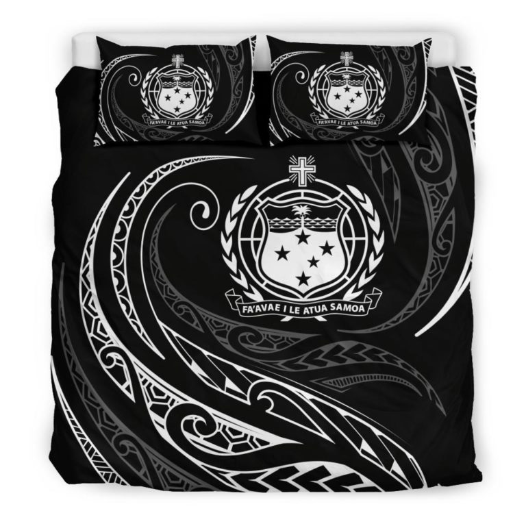 Samoa Bedding Set - White -  Frida Style J94