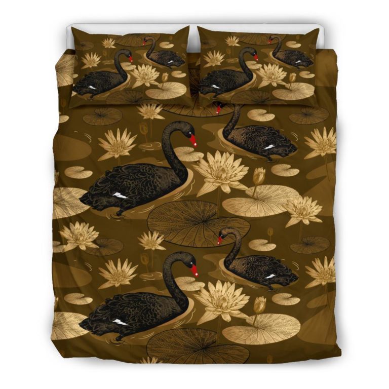 Australia Bedding Set - Black Swans - BN1501