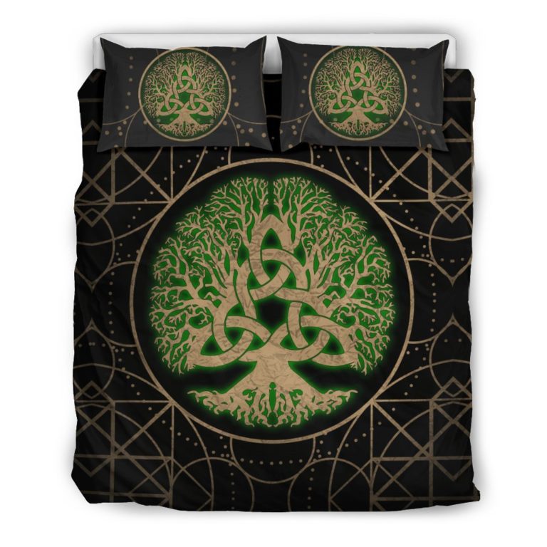 Celtic Bedding Set - Triquetra Tree Of Life - BN01