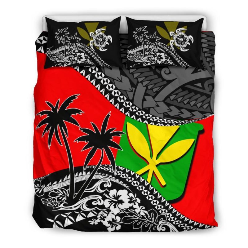 Hawaii Bedding Set Fall In The Wave K7