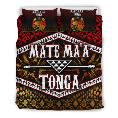 Mate Ma'a Tonga  Bedding Set - BN12