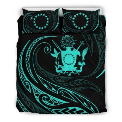 Cook Islands Bedding Set - Turquoise -  Frida Style J94