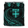 Fiji Bedding Set - Turquoise -  Frida Style J94
